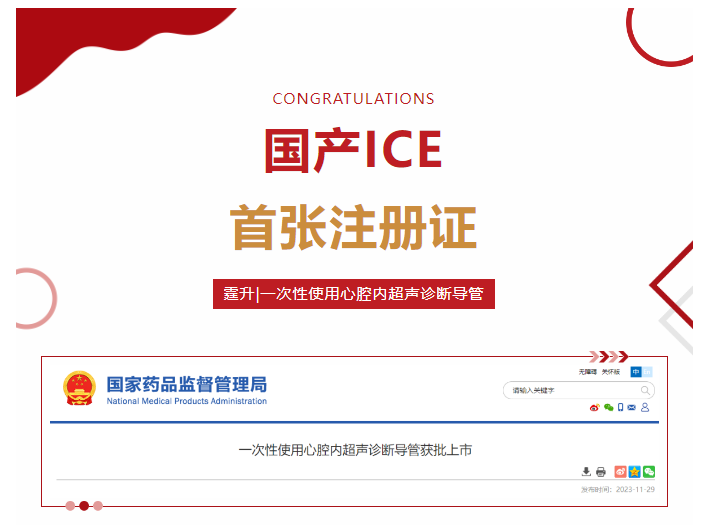 喜訊 | 美鳳力實驗室助力首款國產化心腔內超聲產品獲NMPA上市批準-江蘇網站制作